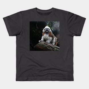 Cotton Top Tamarin Kids T-Shirt